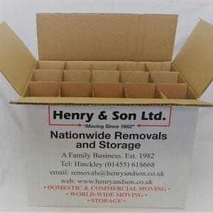 Henry and son bottle carton