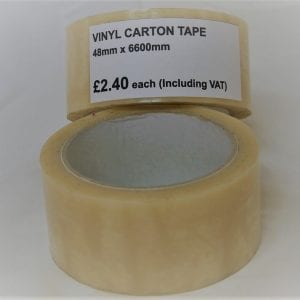 vinyl carton tape